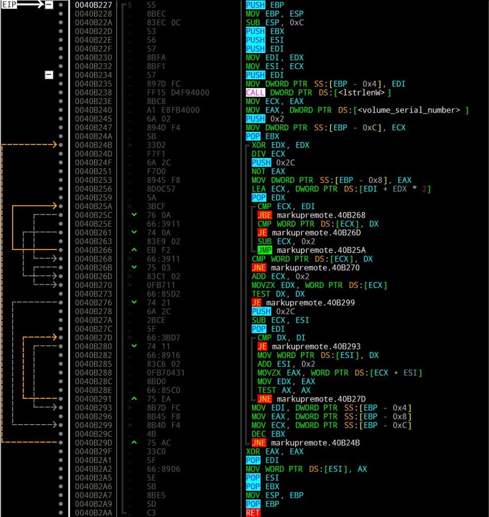 Emotet file name generator algorithm